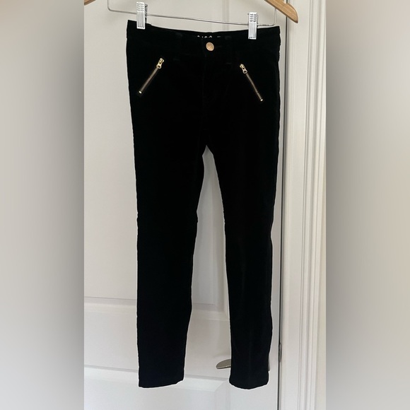 Cat&Jack super skinny corduroy girls pants Sz. 10  NWOT black - Picture 1 of 6